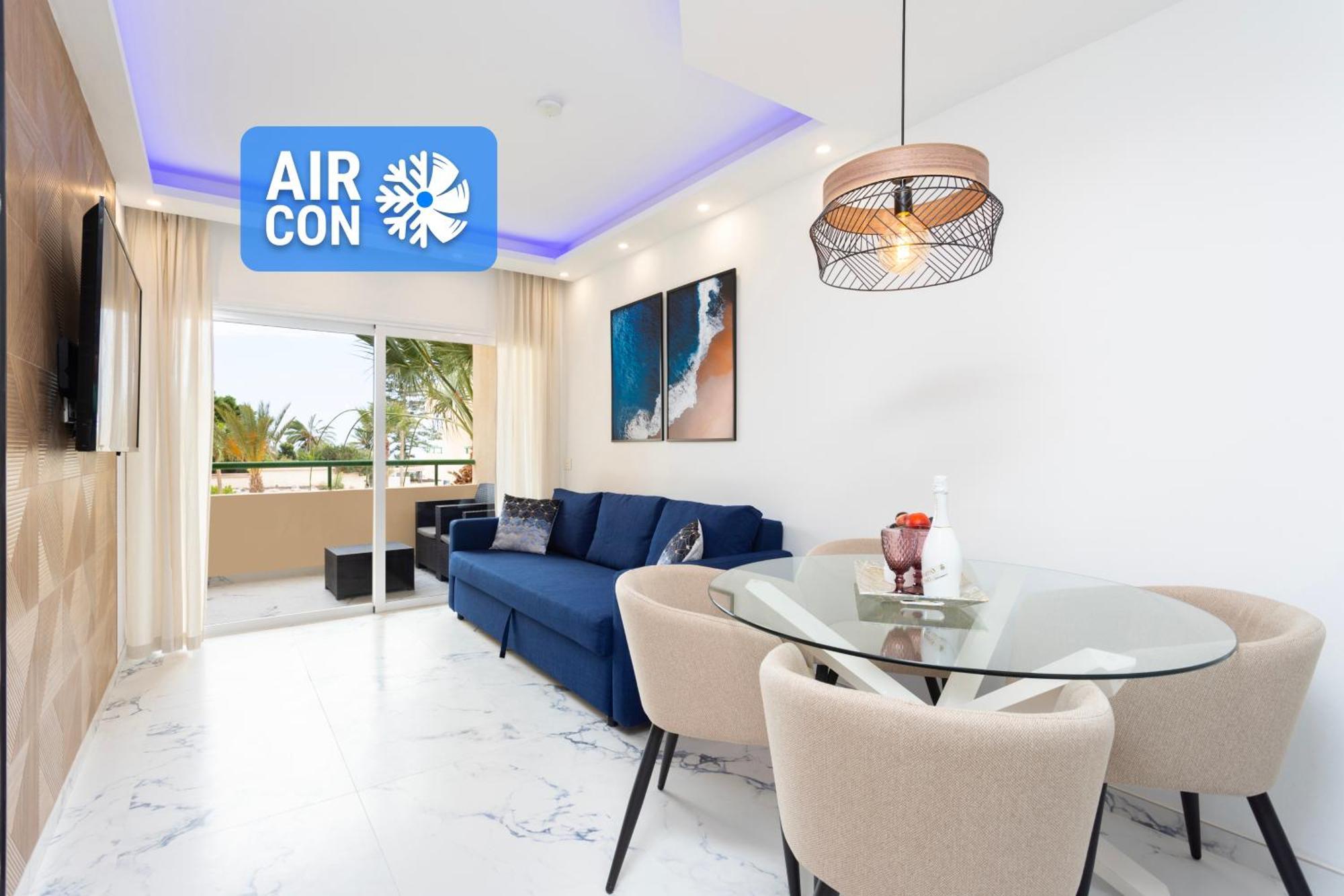 Cozy 1St Sea Line Apartment In The Quiet Area Los Cristianos  Ngoại thất bức ảnh